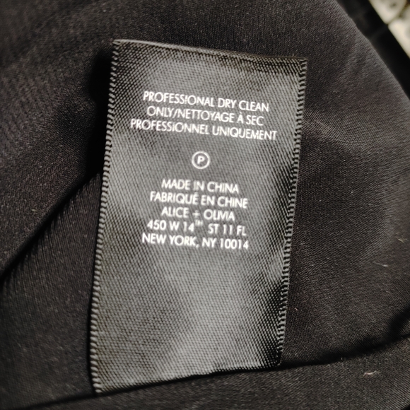 Alice + Olivia Multicolor Floral Long Sleeve BERTHA MINI SHIRT DRESS - Picture 11 of 12